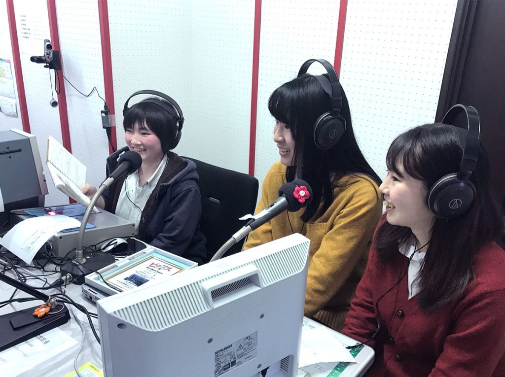 FMカオン「県央バンザイ」収録の様子②