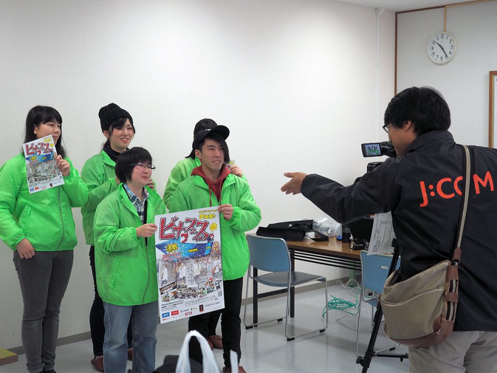 J:COM「デイリーニュース」収録の様子②